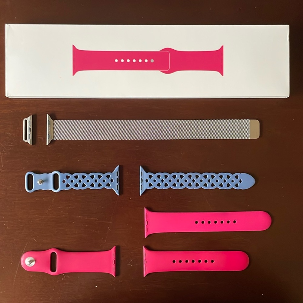 40mm Pomogranete/Hot Pink Wrist Band for Apple Watch